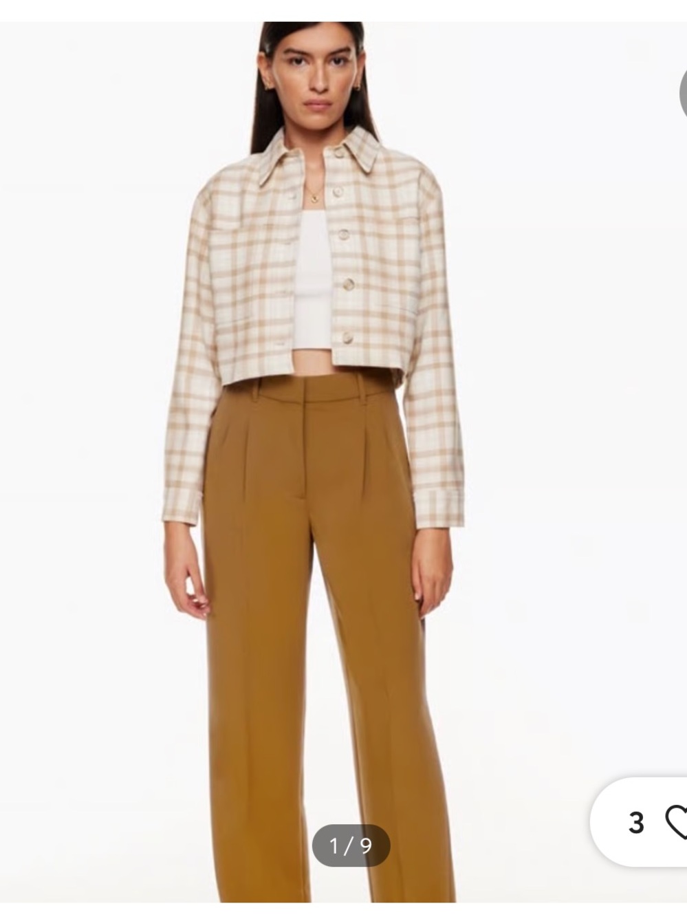 Aritzia Effortless Pant in Rich Chestnut